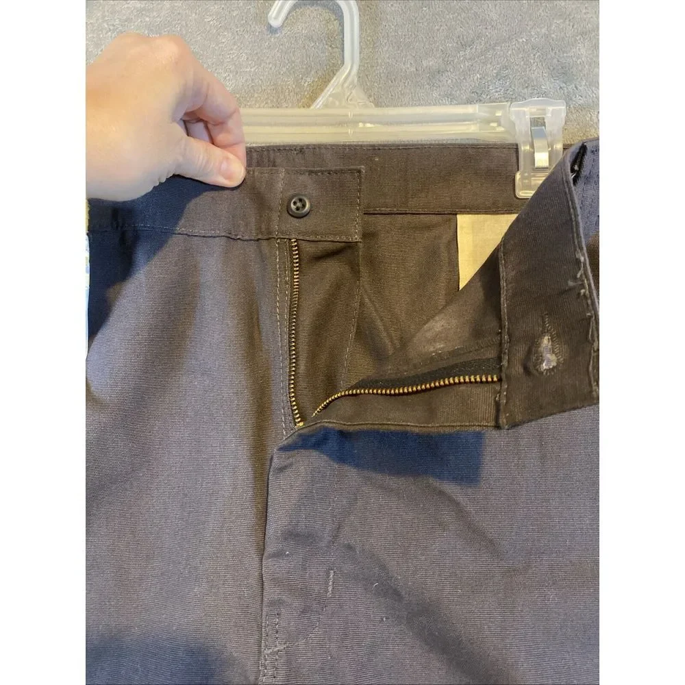 NWT Wrangler Men's Workwear Cargo Utility Pants Sz 42x32‎ Dark Gray All Purpose